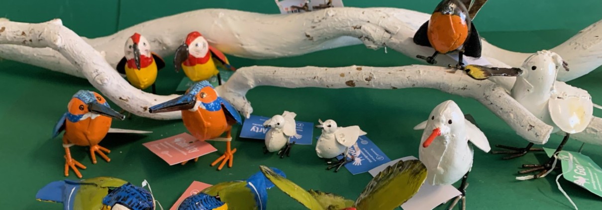 Vogels metaal gone arty