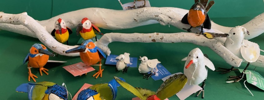 Vogels metaal gone arty