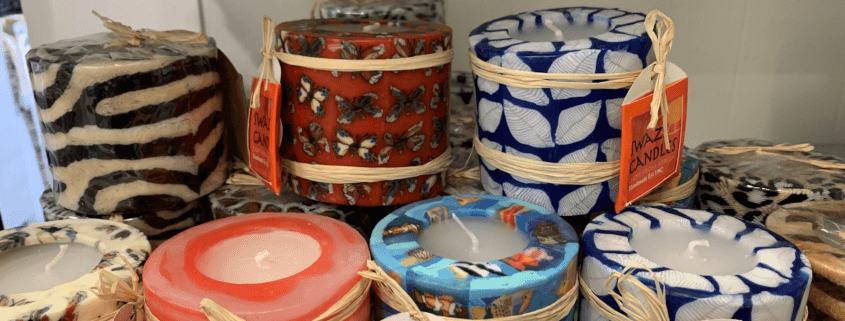 Fair trade kaarsen Afrika