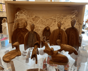 Houten kerst decoraties Burkina Faso