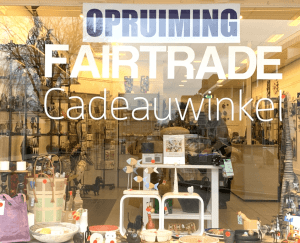 Uitverkoop Wereldwinkel