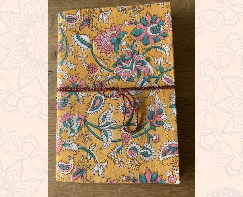 Fair trade notitieboek India