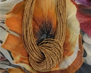 Fairtrade ketting goudkleurig