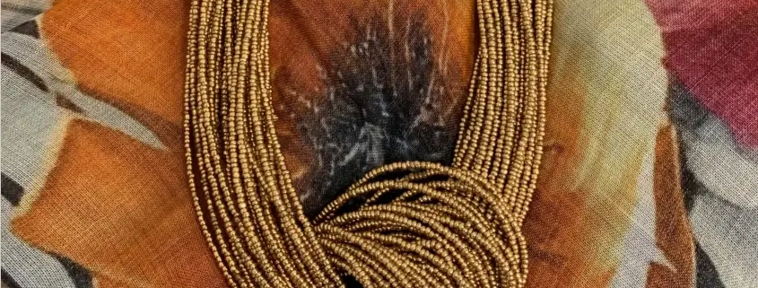 Fairtrade ketting goudkleurig