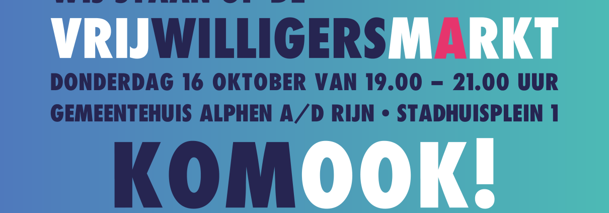 Vrijwilligersmarkt
