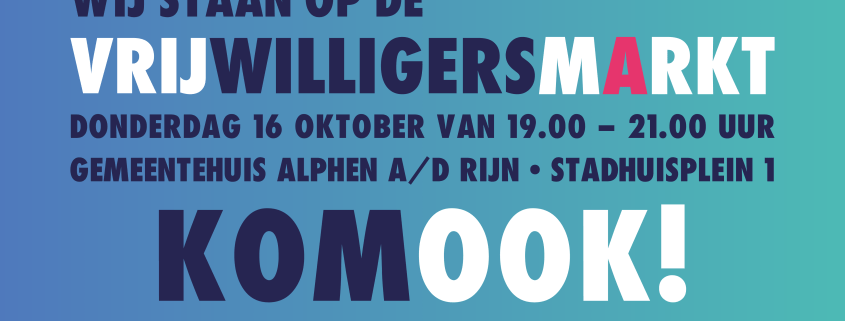 Vrijwilligersmarkt